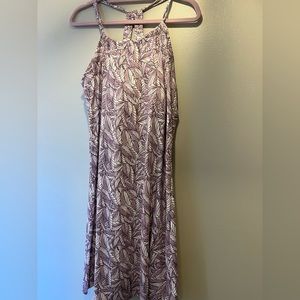 Eddie Bauer Purple Floral active dress